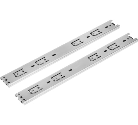 Шариковые направляющие ТУНДРА L=350 мм, Н=35 мм, толщина 0,6 мм, 2 шт. 9236139