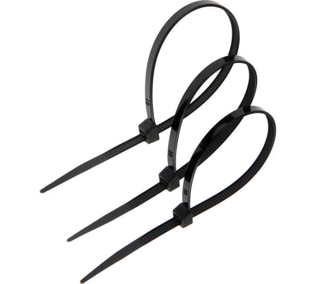 Нейлоновый хомут ТУНДРА для стяжки, 4.8x200 мм, 100 шт. 9380715