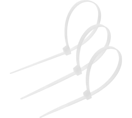 Нейлоновый хомут ТУНДРА для стяжки, 4.8x200 мм, 100 шт. 9380714