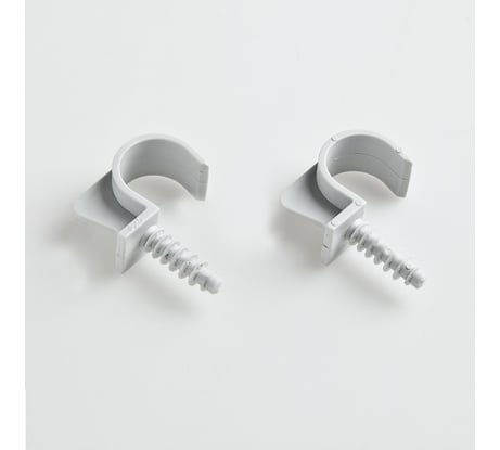 Универсальная крепеж-клипса Рувинил для трубы 25 мм, 50 шт К01125У