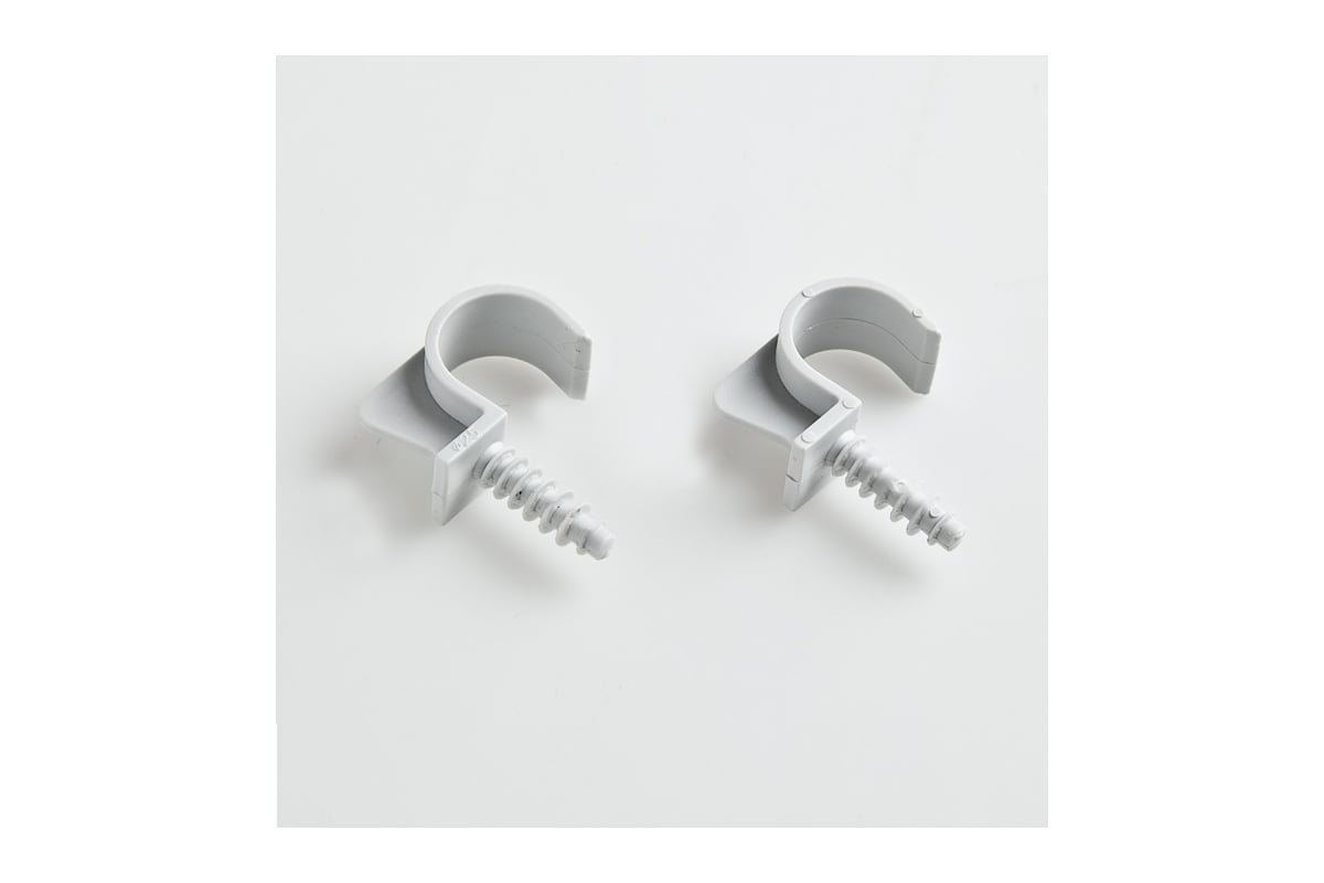 Универсальная крепеж-клипса Рувинил для трубы 20 мм, 50 шт. К01120У ...