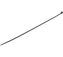 Комплект пластиковых хомутов PATRON 2.5x200 мм, 100 шт, нейлон, черные P25200B