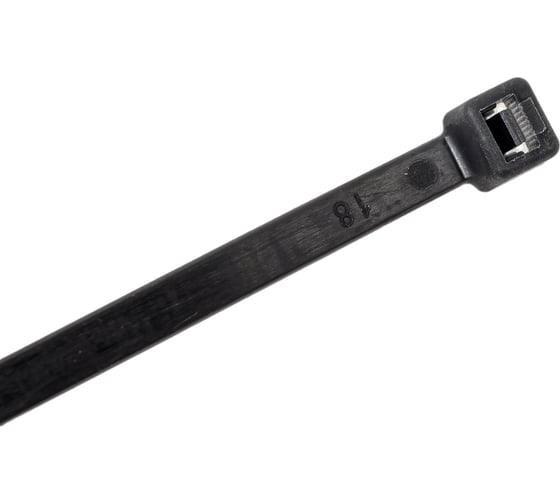 Комплект пластиковых хомутов PATRON 4.8x300 мм, 100 шт, нейлон, черные P48300B