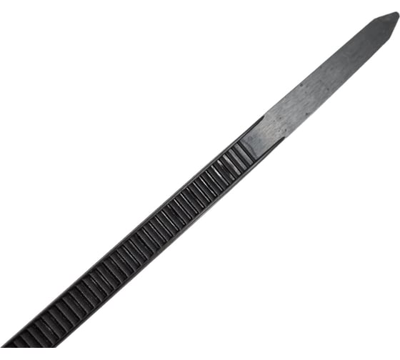 Комплект пластиковых хомутов PATRON 4.8x300 мм, 100 шт, нейлон, черные P48300B