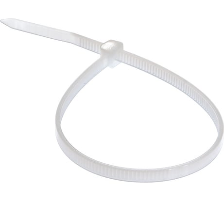 Комплект пластиковых хомутов PATRON 2.5x160 мм, 100 шт, нейлон, белые P25160W