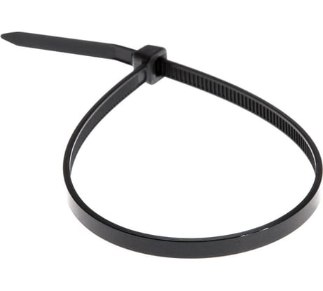 Комплект пластиковых хомутов PATRON 3.6x150 мм, 100 шт, нейлон, черные P36150B