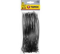 Хомуты 2,5 x 200 мм 100 шт. черный TOPEX 44E972