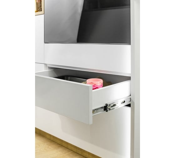 Направляющая шариковая GTV versalite touch pro h45mm l400mm push to open + soft close PK-L-P2O-H45-400