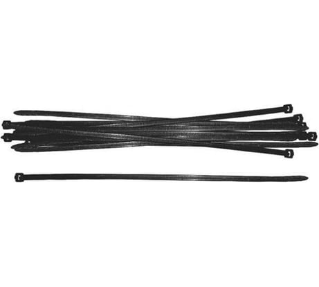 Пластиковый хомут Kroft черный 150мм 100шт. 203048