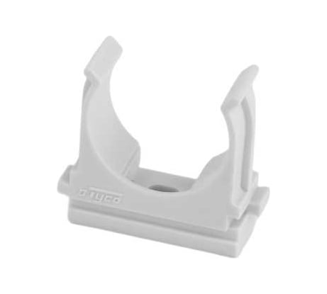 Крепеж-клипса Рувинил для трубы 16 мм, для МП, 150 шт К01216