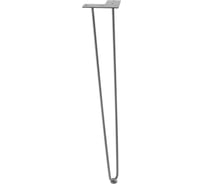 Ножка GTV NM-ARTO-10-2R711 черный матовый, 2 прутка, D-10 мм, H-711 NM-ARTO-10-2R711-20M