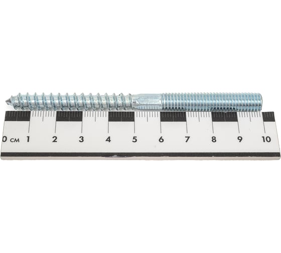 Стальной хомут Rvc (15-19) 3/8", с резиновым уплотнителем и крепежом М8x100 в комплекте дюбель 09096