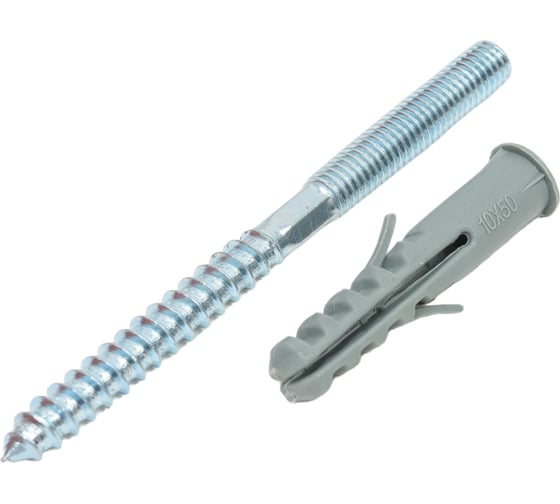 Стальной хомут Rvc (20-25) 1/2", с резиновым уплотнителем и крепежом М8x100 в комплекте дюбель 09097