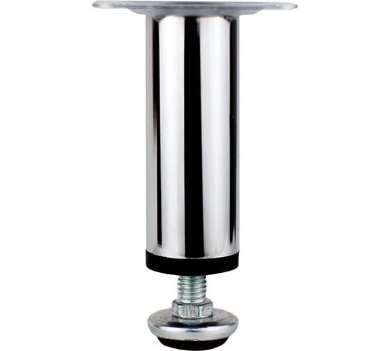 Опора Mebax 30мм, 100-115мм, хром, комплект 4 шт. 00-00002628