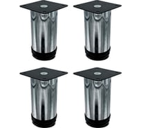 Опора Mebax 50мм, 100-110мм, хром компл. (4 шт.) 00-00002644