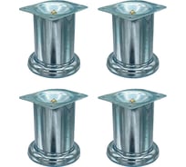 Опора Mebax 50мм, 80мм, хром компл. (4 шт.) 00-00002634