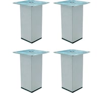 Опора Mebax 40мм, 100мм (квадрат) алюминий, компл. (4 шт.) 00-00002630