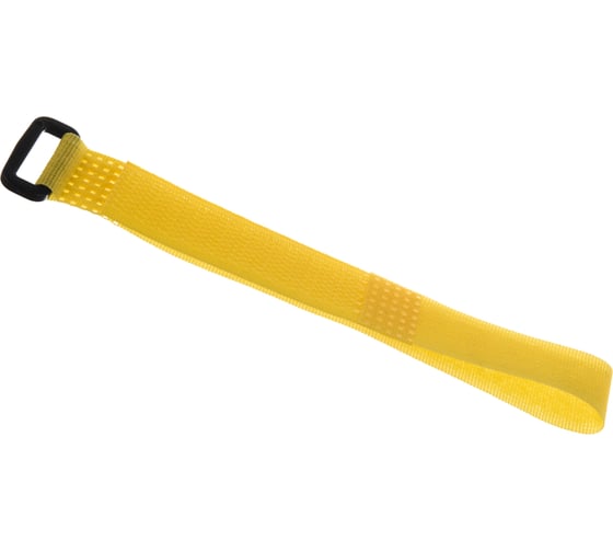Стяжки велькро FORTISFLEX КСВ-П 20х300 желтые 75037