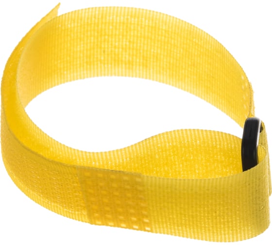Стяжки велькро FORTISFLEX КСВ-П 20х300 желтые 75037