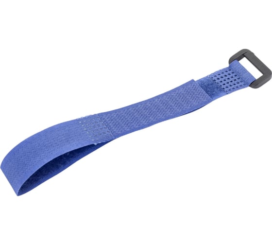 Стяжки велькро FORTISFLEX КСВ-П 20х300 синие 75035
