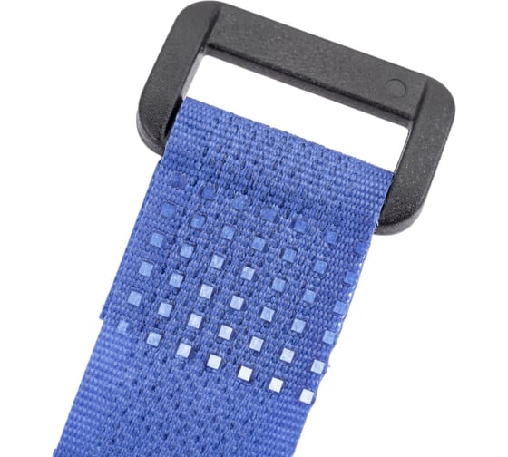 Стяжки велькро FORTISFLEX КСВ-П 20х300 синие 75035
