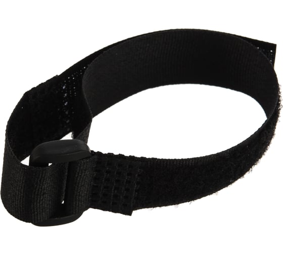 Стяжки велькро FORTISFLEX КСВ-П 20х300 черные 75039