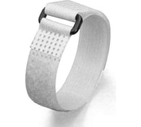 Стяжки велькро FORTISFLEX КСВ-П 25х450 белый 75052