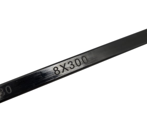 Нейлоновые стяжки FORTISFLEX КСЗ 8х300 черные 74113