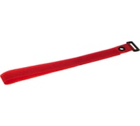 Велькро стяжки FORTISFLEX КСВ-О 20х450 красный 75063
