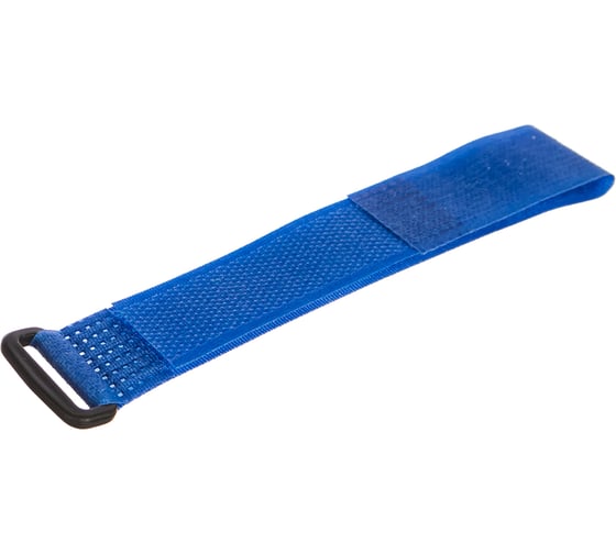 Велькро стяжки FORTISFLEX КСВ-П 25х300 синий 75047