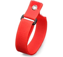 Велькро стяжки FORTISFLEX КСВ-СО 20х300 красный 75068