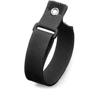 Велькро стяжки FORTISFLEX КСВ-СО 25х450 черный 75073