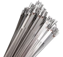 Стальные стяжки лестничного типа 100 шт FORTISFLEX СКЛ /316/ 7x300 74147