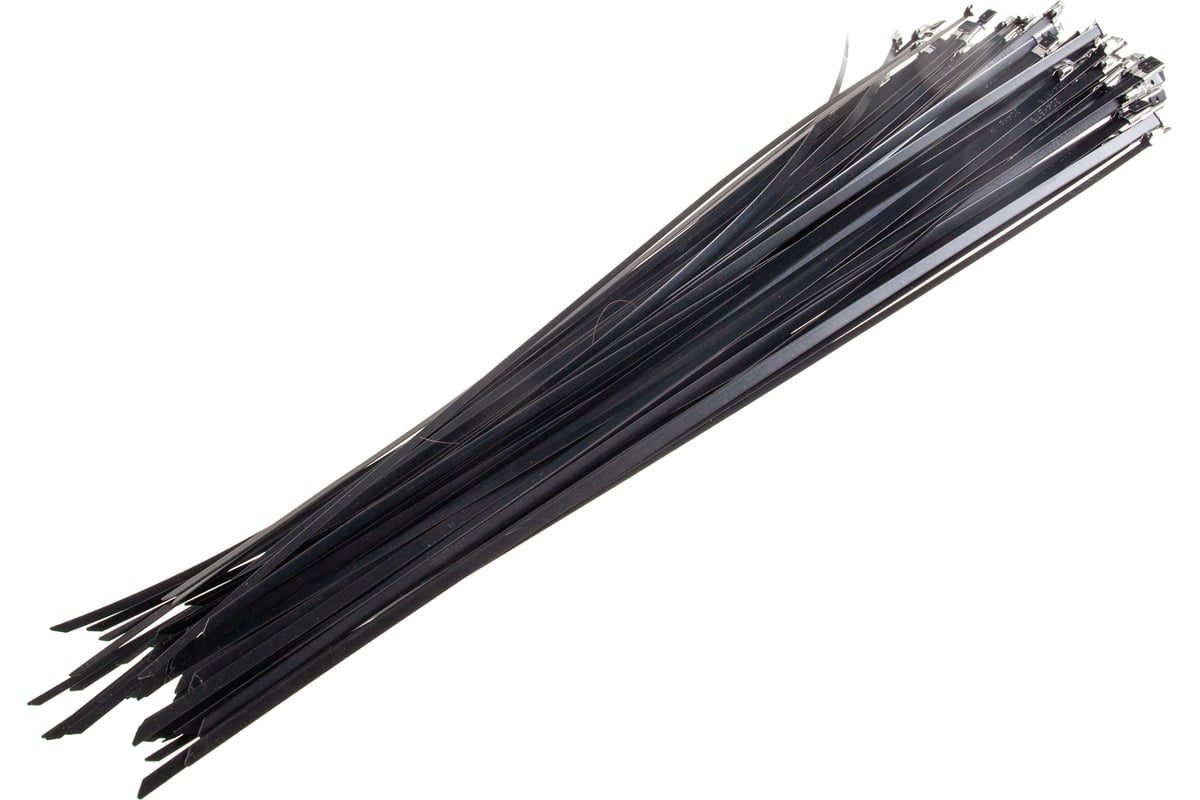 Стальные стяжки с покрытием FORTISFLEX СКС-П 304 4.6х400 74935 ...