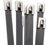 Стальные стяжки с покрытием FORTISFLEX СКС-П 304 7.9х350 74944