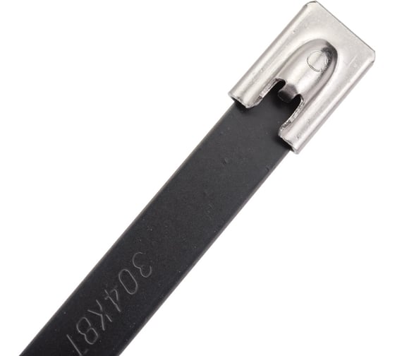 Стальные стяжки с покрытием FORTISFLEX СКС-П 304 7.9х350 74944