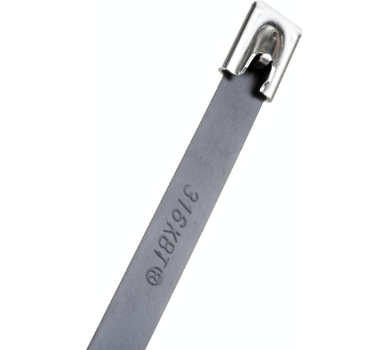 Стальные стяжки с покрытием FORTISFLEX СКС-П 316 7.9х350 74902