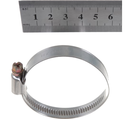 Червячный хомут FORTISFLEX PL-12/W2 40-60 мм 69014