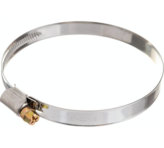 Червячный хомут FORTISFLEX PL-12/W2 80-100 мм 69018