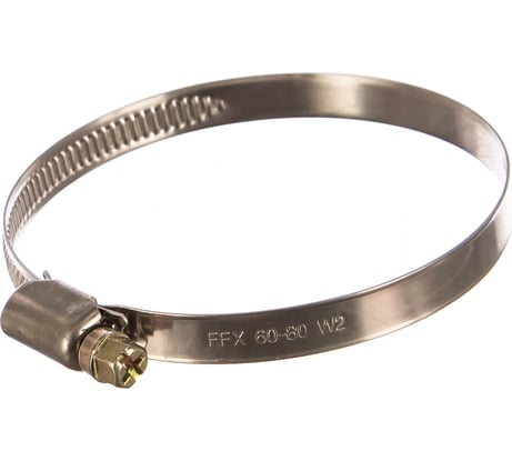 Червячный хомут FORTISFLEX PL-9/W2 60-80 мм 68968