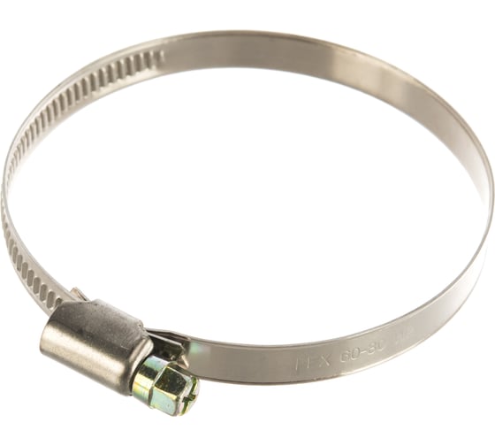 Червячный хомут FORTISFLEX PL-9/W2 60-80 мм 68968