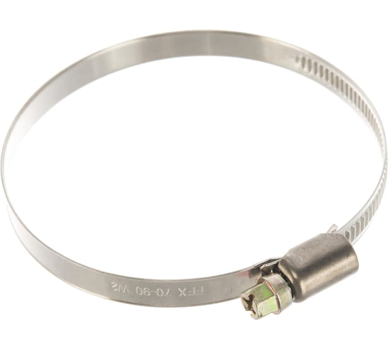 Червячный хомут FORTISFLEX PL-9/W2 70-90 мм 68969