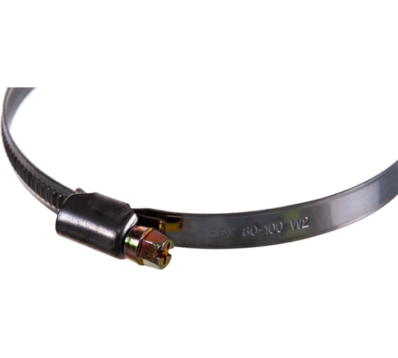 Червячный хомут FORTISFLEX PL-9/W2 80-100 мм 68970
