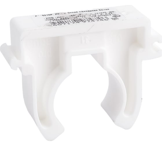 Одинарная опора PRO AQUA PP-R белая d-25 мм PA18010Pb