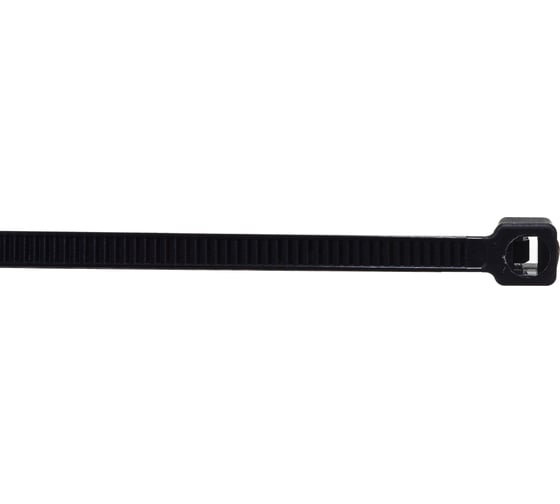 Нейлоновые стяжки FORTISFLEX КСС 4х150 мм черный 100 штук 49410