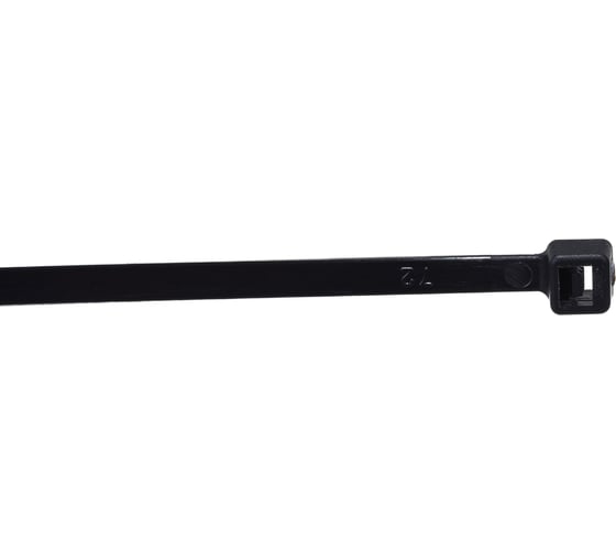 Нейлоновые стяжки FORTISFLEX КСС 4х150 мм черный 100 штук 49410
