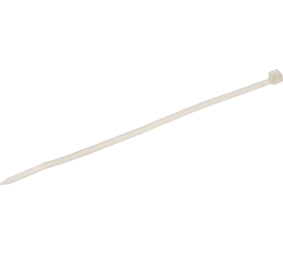 Нейлоновые стяжки FORTISFLEX КСС 4х150 мм белый 100 шт 49395