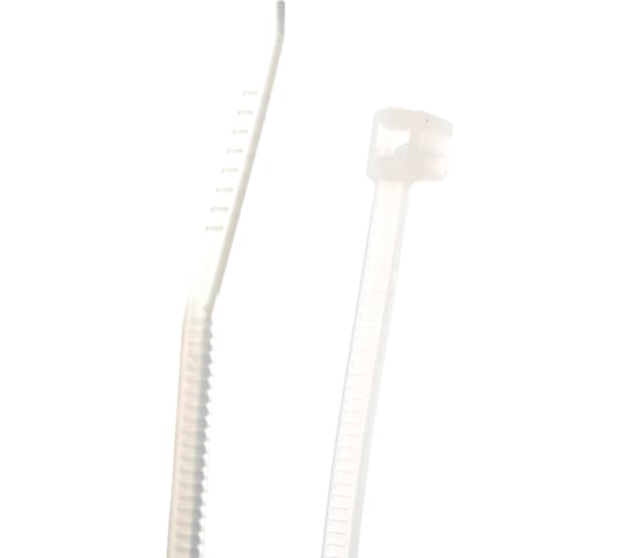 Стяжки FORTISFLEX нейлоновые КСС 3х150 белый уп.100шт 49393
