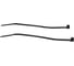 Нейлоновые стяжки FORTISFLEX КСС 3х100 черный 100 штук 49406 3