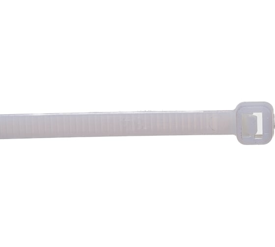 Стяжки FORTISFLEX нейлоновые КСС 5х400 белый уп.100шт 49787